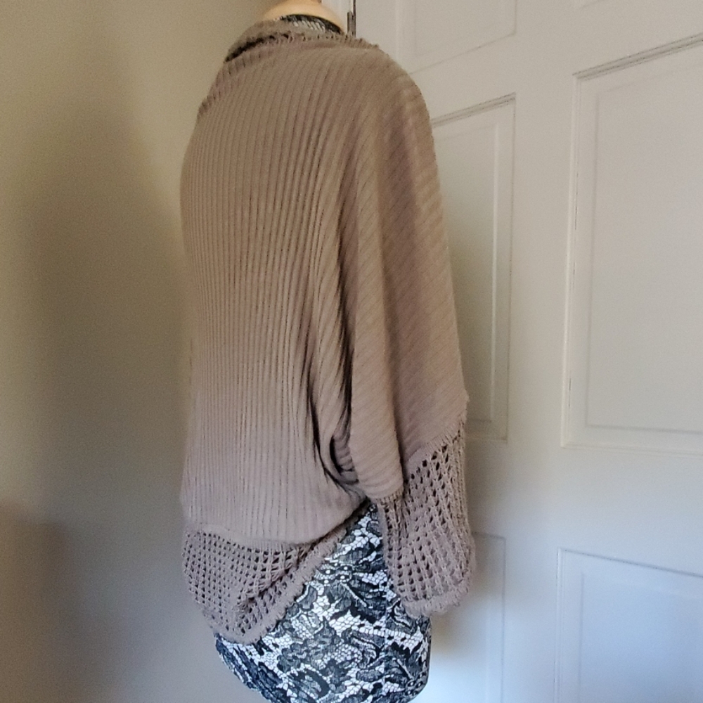 NWOT New Directions knit 3/4 sleeve shrug, size XL - Picture 4 of 5